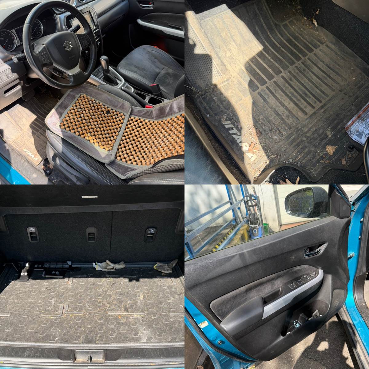 stav interiéru před čištěním