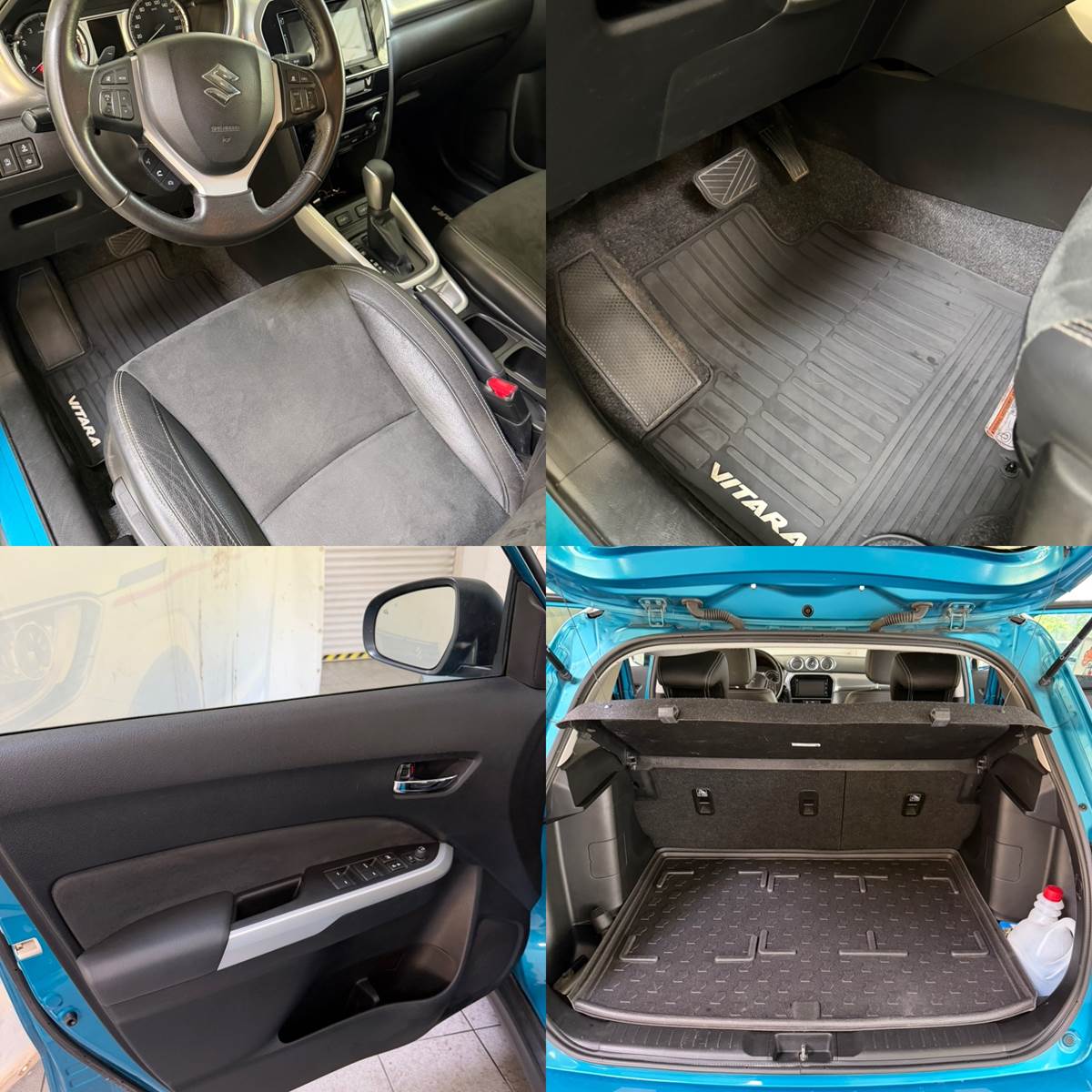 vyčištěný interiér